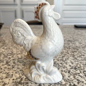 Rare Vintage 1992 Lenox rooster figurine